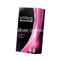 Презервативы "VITALIS" PREMIUM sensation (12 шт.) - с кольцами и точками