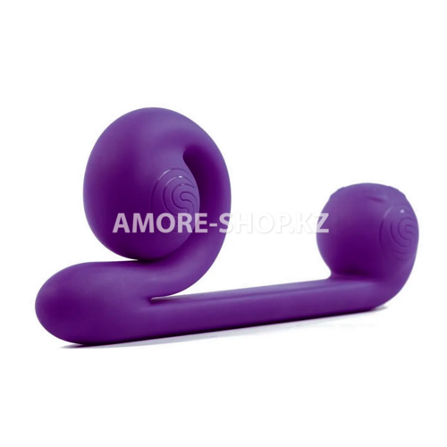 Вибромассажер для двойной стимуляции Snail Vibe фиолетовый 1