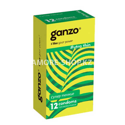 Презервативы Ganzo Ultra thin, ультра-тонкие, 12 шт 1