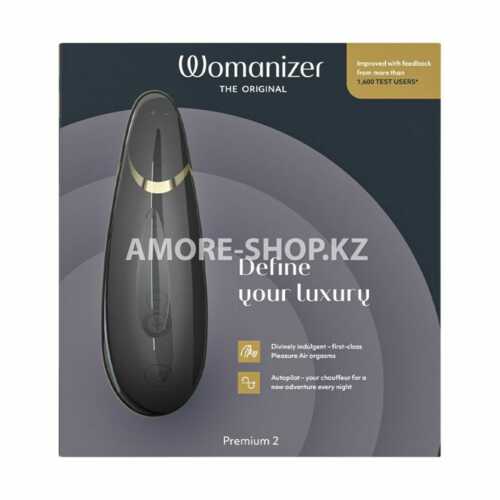 Бесконтактный клиторальный стимулятор Womanizer Premium 2 черный 4