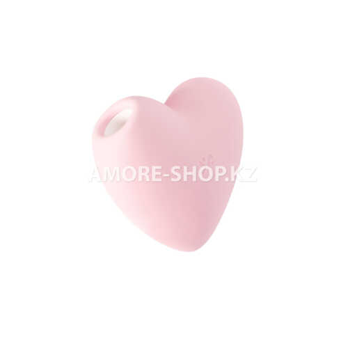 Вакуумный стимулятор Cutie Heart light Satisfyer розовый 7