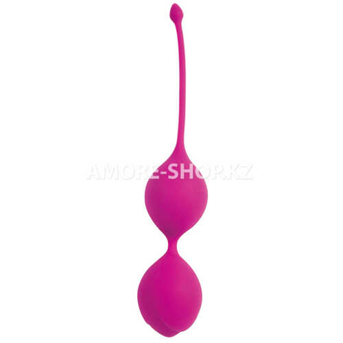 Шарики вагинальные цвет ярко-розовый D 30 мм, вес 55 г, арт. CSM-23008-16 2