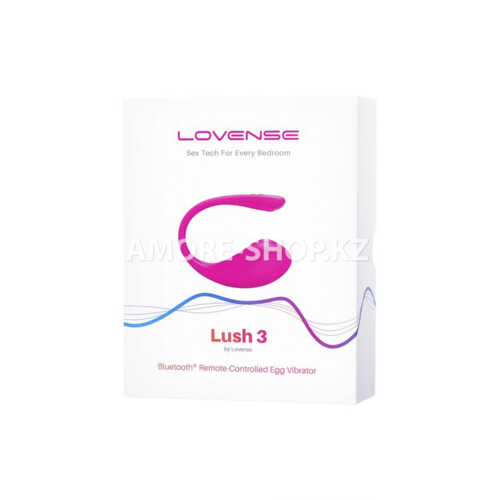 Виброяйцо LOVENSE Lush 3, силикон, розовый, 18 см 8