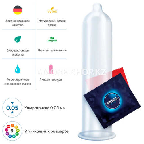 Презервативы  ''MY.SIZE'' №3 размер 64 (ширина 64mm) 7