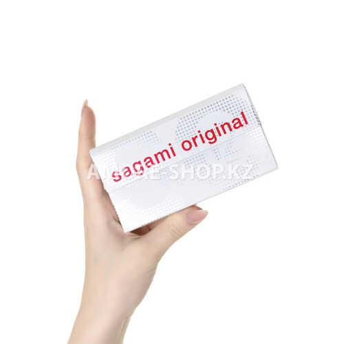 Презервативы Sagami, original 0.02, полиуретан, 19 см, 5,8 см, 12 шт. 9