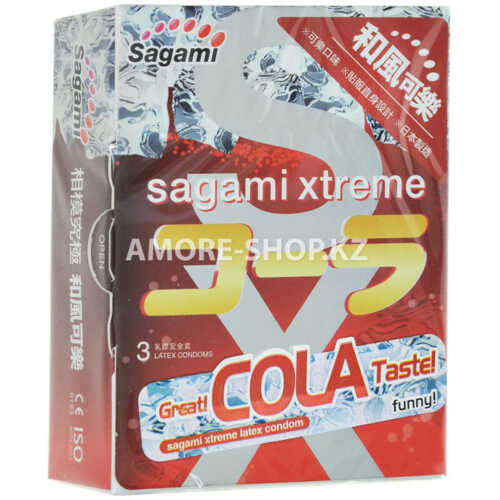 Презервативы латексные Sagami Xtreme Cola №3 1