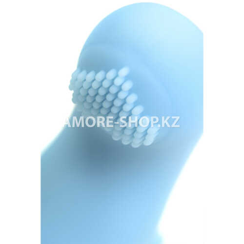 Вибронасадка на палец JOS DANKO для точки G, силикон, голубая, 9,5 см 8
