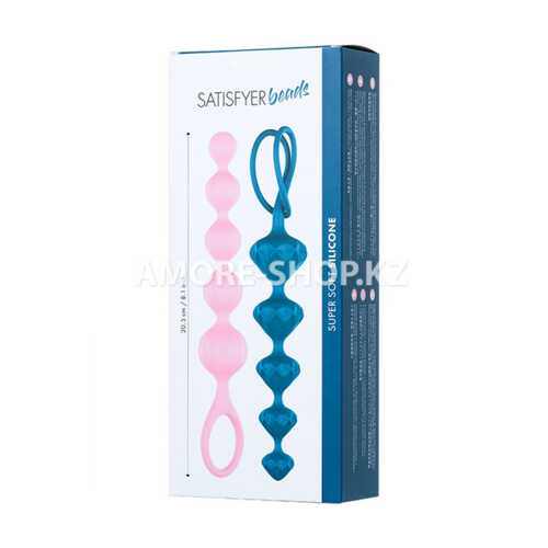 Набор анальных цепочек Satisfyer Beads, силикон, ассорти, 27 см 8