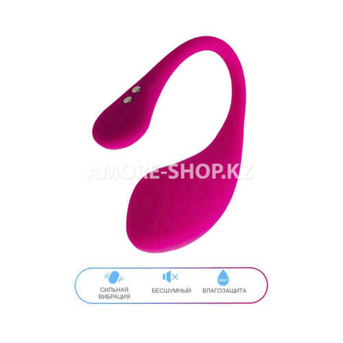 Виброяйцо LOVENSE Lush 3, силикон, розовый, 18 см 11