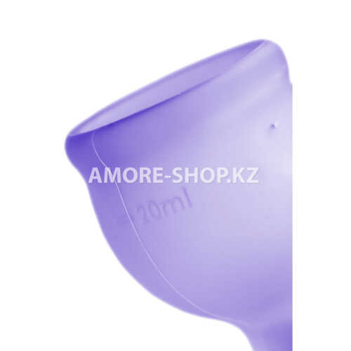 Набор менструальных чаш Satisfyer Feel secure Menstrual Cup (фиолетоый) 8