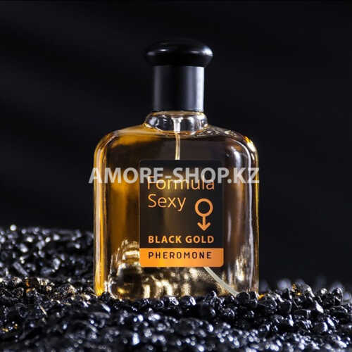 с феромонами Formula Sexy Black Gold (Формула Секси Блэк Голд)-100ml for men/24 2