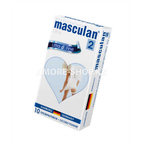 Презервативы Masculan Ultra 2,  10 шт. Особо тонкие (Ultra Fine)  шт 1