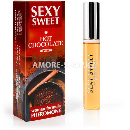 Парфюмированное средство для тела SEXY SWEET HOT CHOCOLATE с феромонами 10 мл арт. LB-16122 1