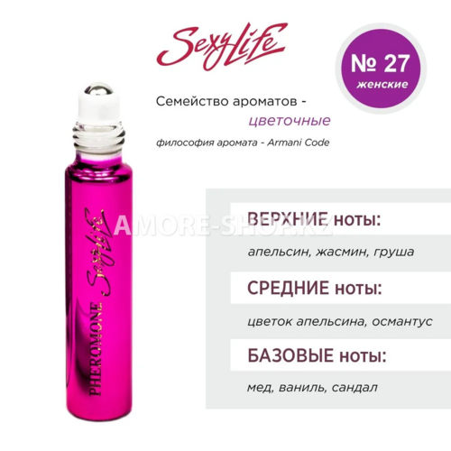 Духи с феромонами Sexy Life №25 философия аромата Chance EAU Fresh, женские, 10 мл 2