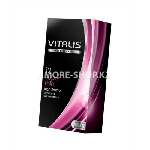 Презервативы ''VITALIS'' PREMIUM №12 super thin - супер тонкие (ширина 53mm) 1