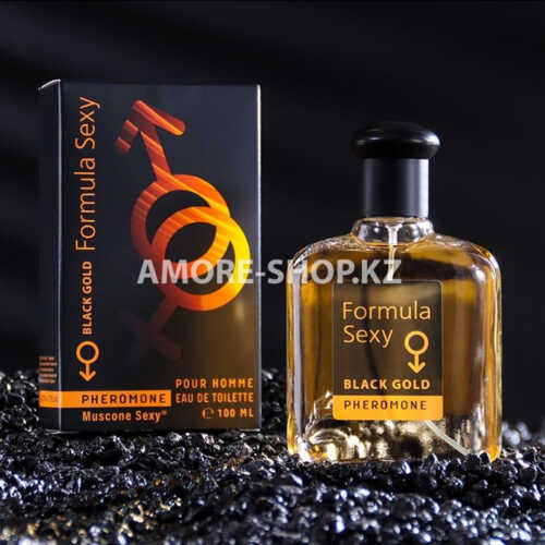 с феромонами Formula Sexy Black Gold (Формула Секси Блэк Голд)-100ml for men/24 1