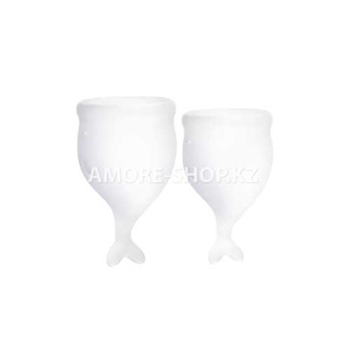 Набор менструальных чаш Satisfyer Feel secure Menstrual Cup (белый) 3