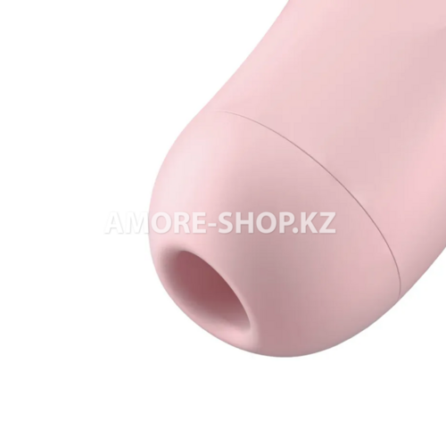 Вакуумный клиторальный стимулятор Satisfyer Curvy 2+ (розовый) 3