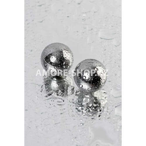 Вагинальные шарики Metal by TOYFA, металл, серебряные, Ø 2 см 4