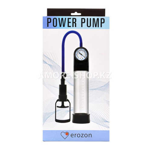 Вакуумная помпа  Erozon Penis Pump с манометром 4