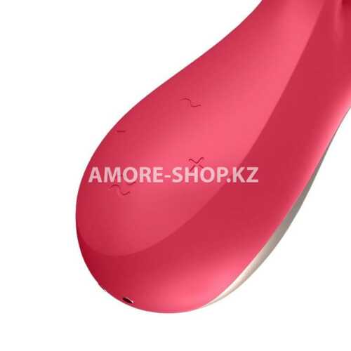 Электрический вибрмассажер Satisfyer Mono Flex с возможностью управления через приложение - красный 3