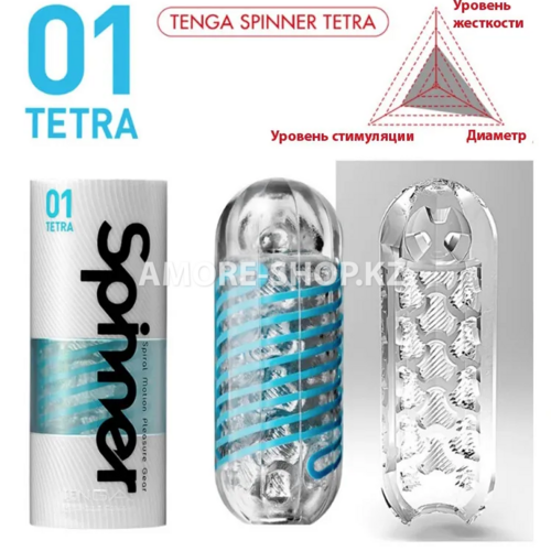 Tenga Spinner Мастурбатор Tetra 3