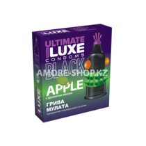 Презерватив Luxe Black Ultimate Грива Мулата (яблоко) 1 штука