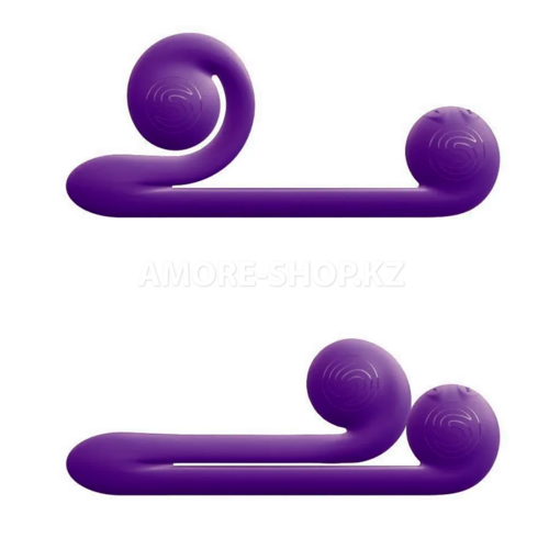 Вибромассажер для двойной стимуляции Snail Vibe фиолетовый 6