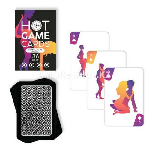 Карты игральные «HOT GAME CARDS» камасутра classic, 36 карт, 18+ 2