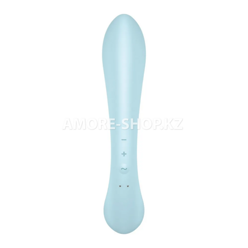 Вибратор-кролик Satisfyer Triple Oh светло-голубой 5