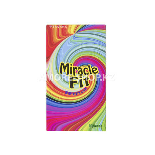 Презервативы Sagami, miracle fit, латекс, 18,5 см, 5,2 см, 10 шт. 2