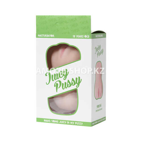 Мастурбатор реалистичный TOYFA  Juicy Pussy, Young, вагина, TPR, телесный, 14,5 см 8