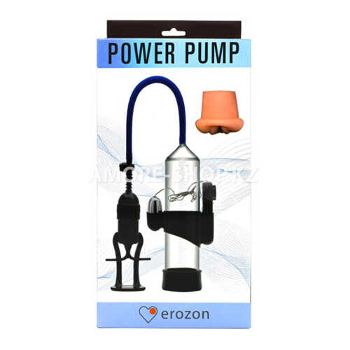 Вакуумная помпа  Erozon Penis Pump с вибрацией 2