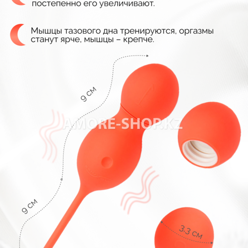 We-Vibe Bloom тренажер кегеля- виброшарики вагинальные 10