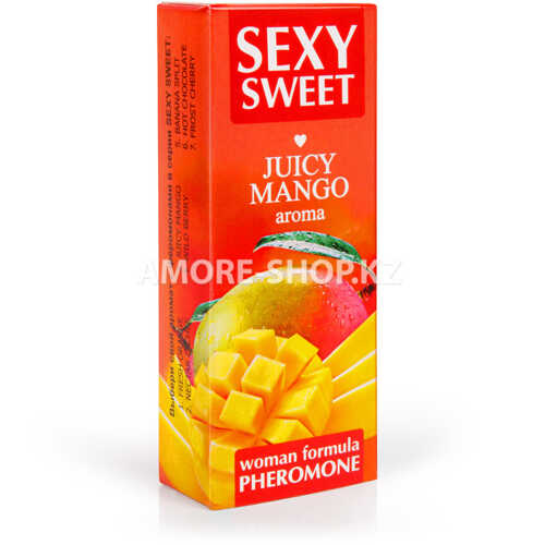 Парфюмированное средство для тела SEXY SWEET JUICY MANGO с феромонами 10 мл арт. LB-16123 3