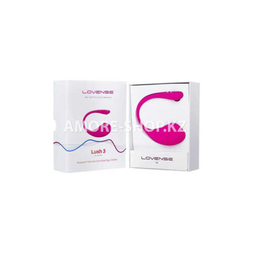 Виброяйцо LOVENSE Lush 3, силикон, розовый, 18 см 10