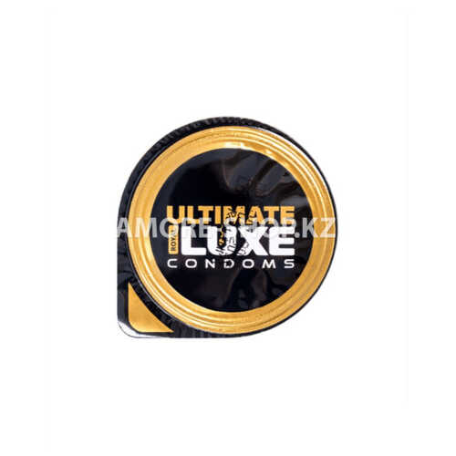 Презерватив Luxe Black Ultimate Африканский Круиз (банан) 1 штука 6