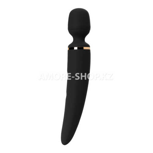 Универсальный вибромассажер Satisfyer Wand-er Woman (Black/Gold) 2