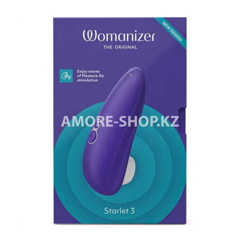 Бесконтактный клиторальный стимулятор Womanizer Starlet 3 индиго 7