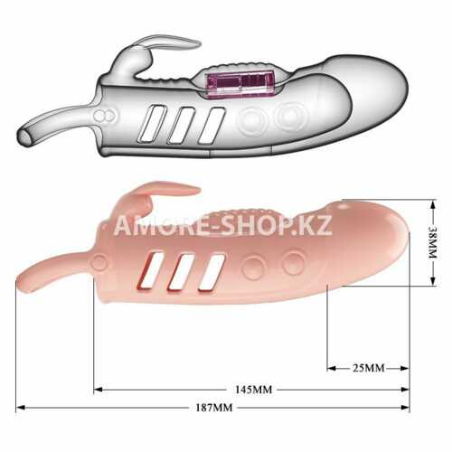 Насадка с вибрацией L рабочей части 145 мм D 38 мм арт. BI-026243 8