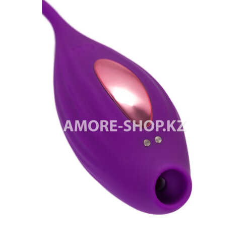 Вакуумный стимулятор клитора JOS Ginny, силикон, фиолетовый, 31 см 11