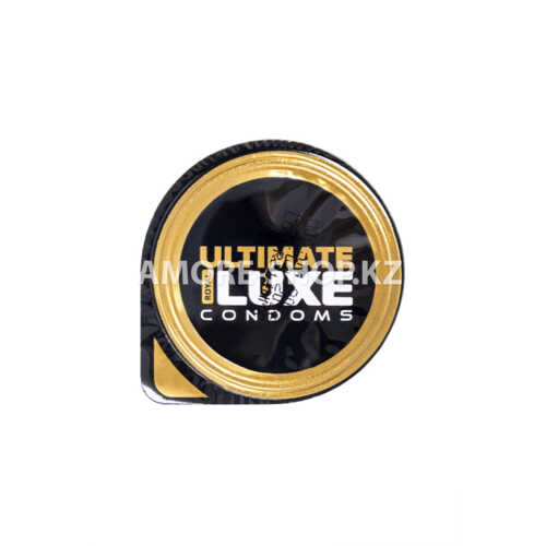 Презерватив Luxe Black Ultimate Реактивный Трезубец (шоколад) 1 штука 6