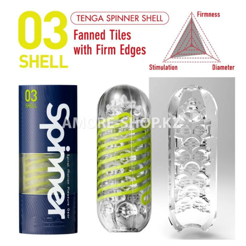 Tenga Spinner Мастурбатор Shell 6