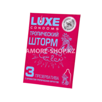 Презервативы Luxe Тропический Шторм (тропические Фрукты), гладкий, 3 штуки