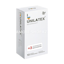 Презервативы Unilatex Multifruits/ароматизированные, 12 шт. + 3 шт. в подарок