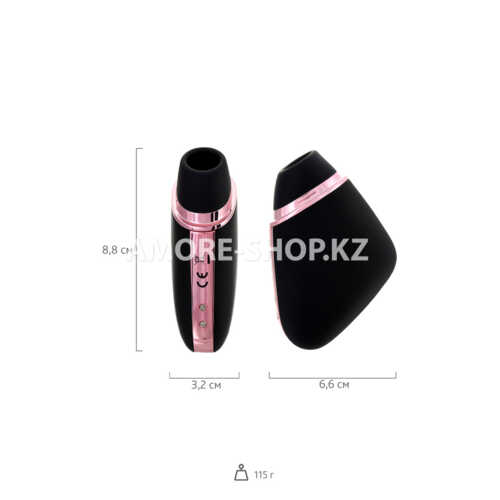 Вакуумный клиторальный стимулятор свибрацией Satisfyer Love triangle black 10