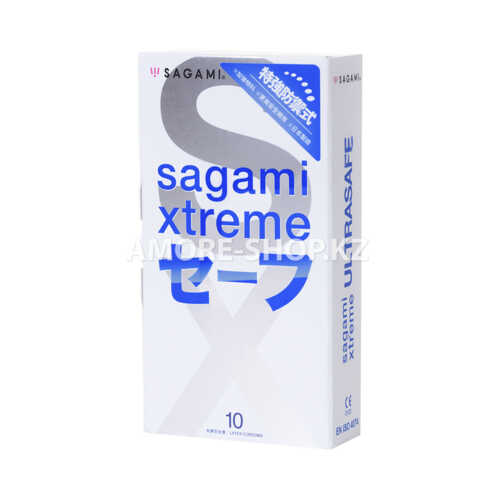 Презервативы латексные Sagami Xtreme Ultrasafe №10 1