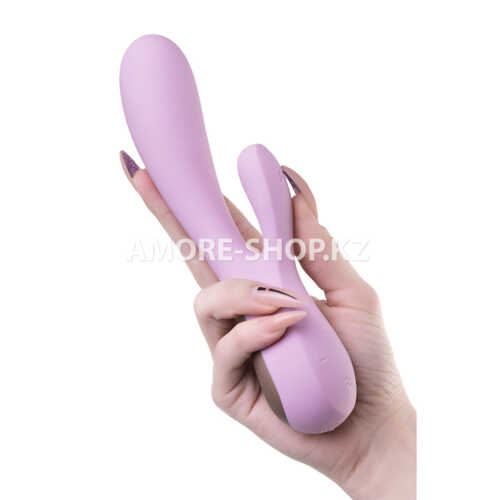 Нереалистичный вибратор Satisfyer Mono Flex, силикон, розовый, 20,4 см. 6